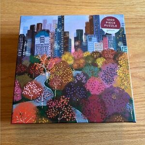 Galison Parkside View 1000 Piece Puzzle. Artist-Joy LaForme New Sealed